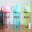 Sports Plastic Tea Cup Sport Spray Bottles Water Bottle Outdoor Shaker Drinkware
