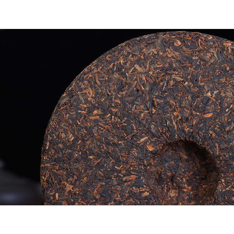 HelloYoung Tea Ripe Tea Cake Royal Scent Banzhang Health Care 357g Banzhang Pu-erh