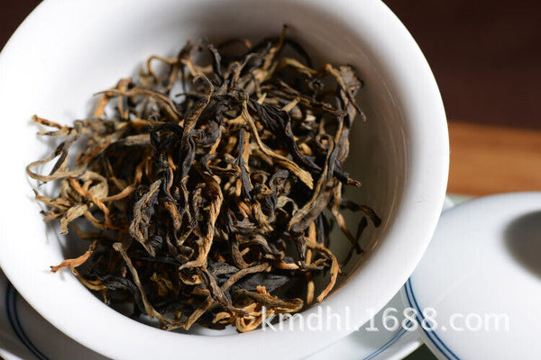 HelloYoung Yunnan 500g Black Tea One Bud One Leaf Dian Hong Loose Tea Healthy Drink