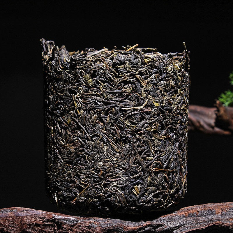 Menghu Song Da Shu Tea Puerh Tea Bamboo Tea Naka Puerh Tea Pillar 600g Secondary image