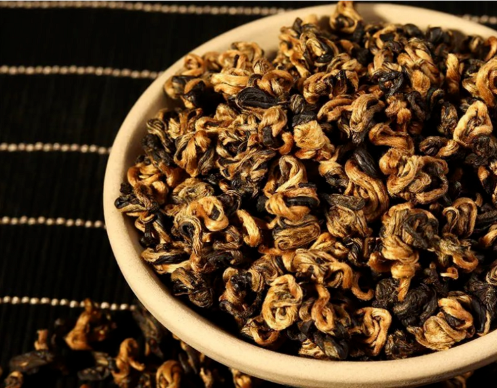 HelloYoung 200g Early Spring Dianhong Black Tea Kunming Crested Honey Rhyme Gold Screw Food