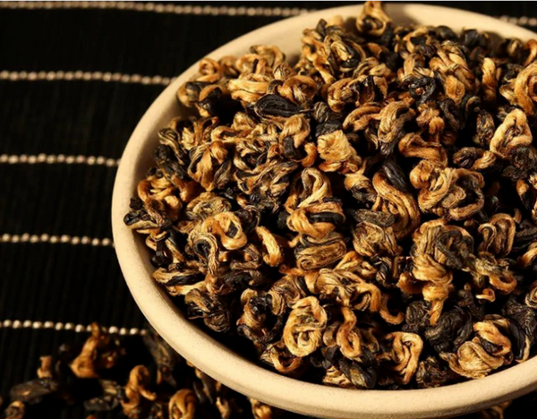 HelloYoung 200g Early Spring Dianhong Black Tea Kunming Crested Honey Rhyme Gold Screw Food