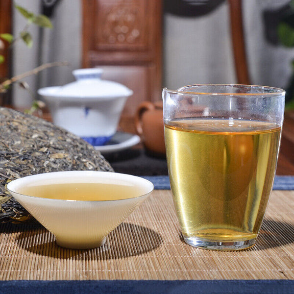 357g/12.59oz Premium Natural Puerh Tea Da Shu Tea Puerh Tea Cake Healthy Drink