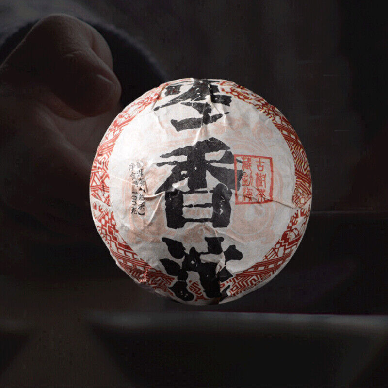 HelloYoung Bamboo Shell Pu-Erh Jujube Fragrant Tuocha Premium Cooked Pu'er Black Tea 500g