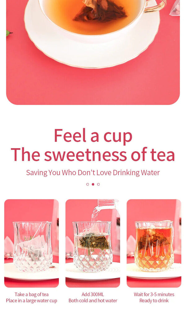 Strawberry Black Tea Herbal Tea 150g