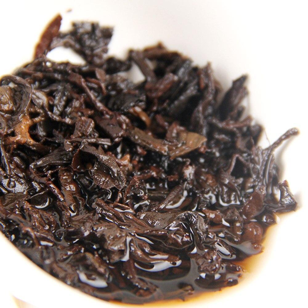 2003 Iceland Tribute Tea,Ripe Pu Er Tea Old Tree Golden Bud Shu Puerh Tea 357g