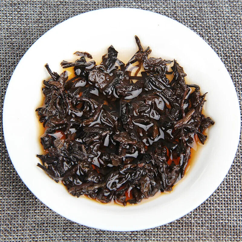357g Menghai Pu'er Tea Brown Mountain Palace Pu'er Cooked Old Tree Tea Cake