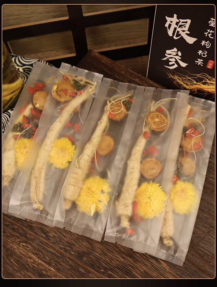 One ginseng chrysanthemum goji berry tea individually packag Repeatable brewing