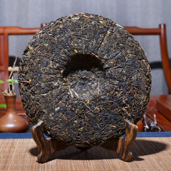 HelloYoung 357g Yunnan Pu'er Cha Tea Arbor Golden Needle Tree Tea Cake Tea Old Pu'er