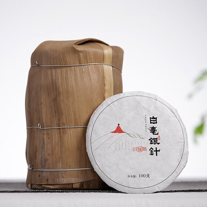 HelloYoung 100g white hair silver needle Yunnan small cake moonlight white old white tea