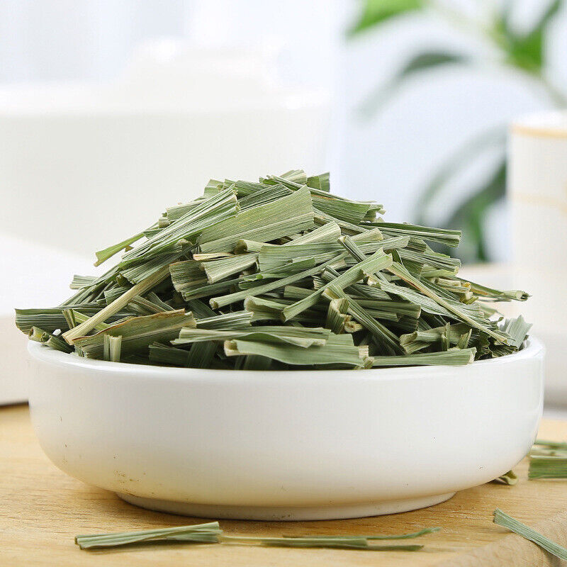 Three Herbs Tea Colours Green Lemongrass Bulk Flower Tea Lemongrass 500g Secondary image
