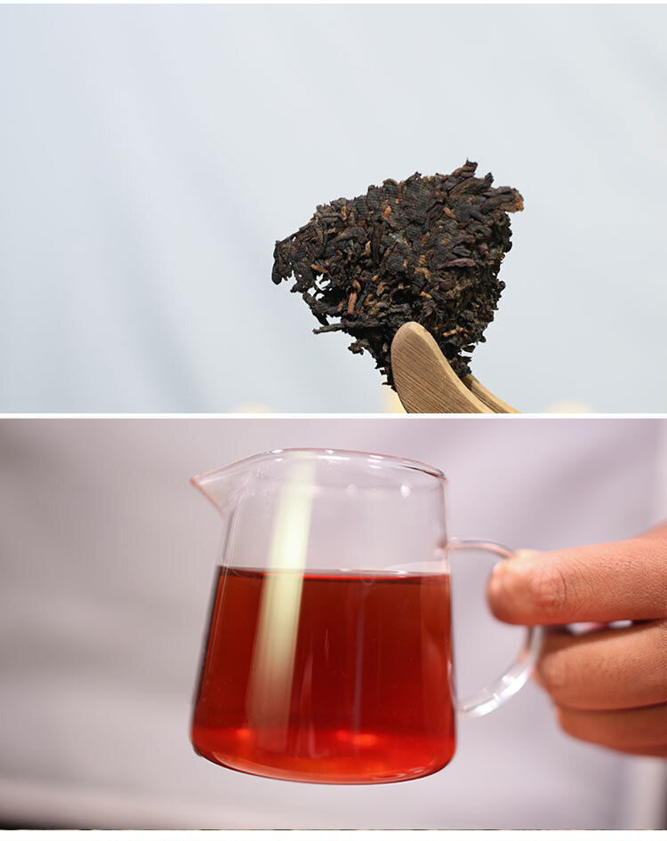Yunnan High Mountain Tea Cake Pu'er Tea Yunnan Pu'er Tea Ripe Tea Cake 357g