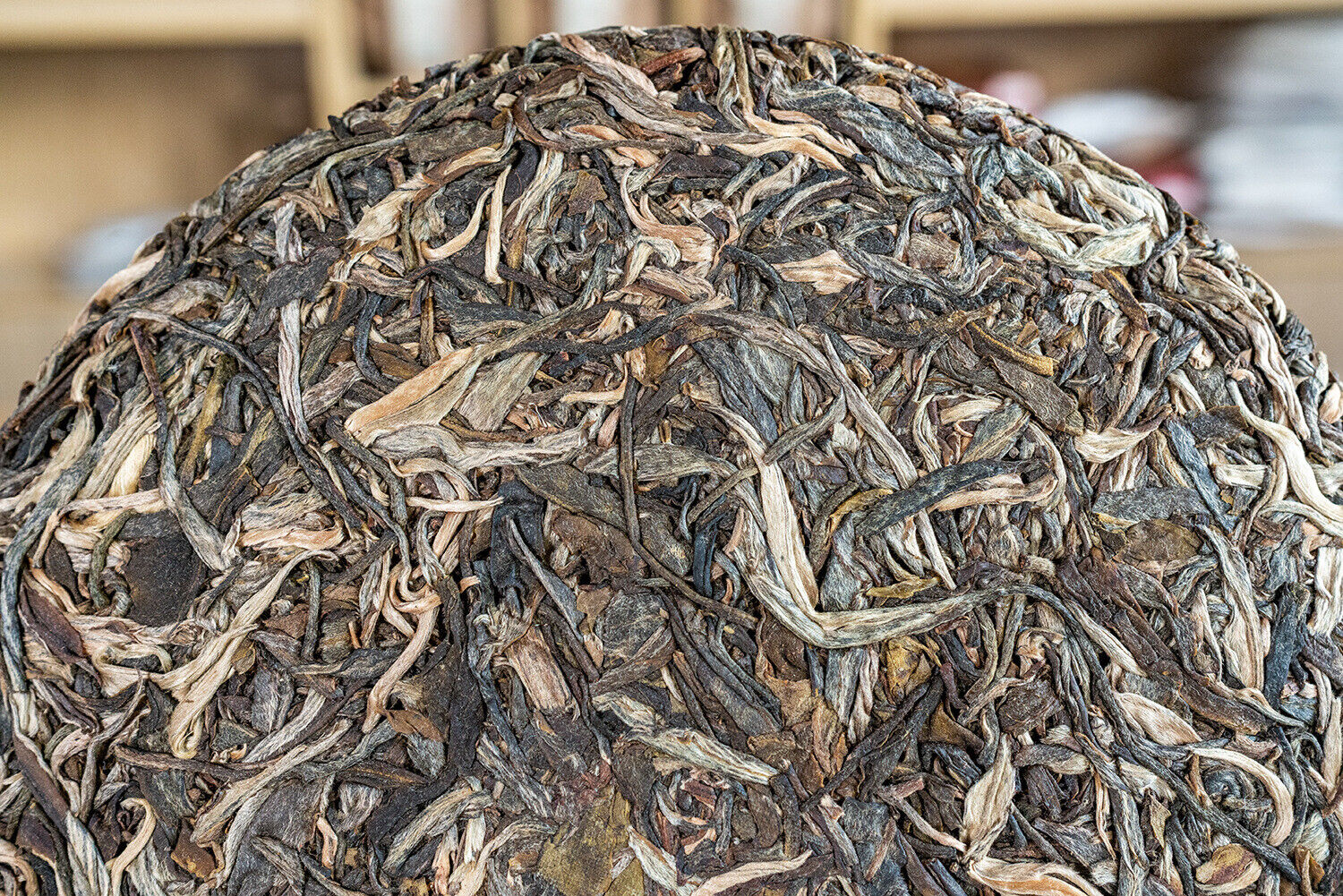 HelloYoung 357g Mint Pond Puerh Raw Tea Cake Yunnan Yiwu Ancient Tree Puerh Cake Tea