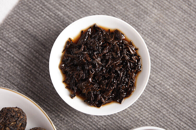HelloYoung 500g Yunnan Puer Tea Icelandic Ripe Tea Dragon Pearl Small Tuocha Large Tree Tea