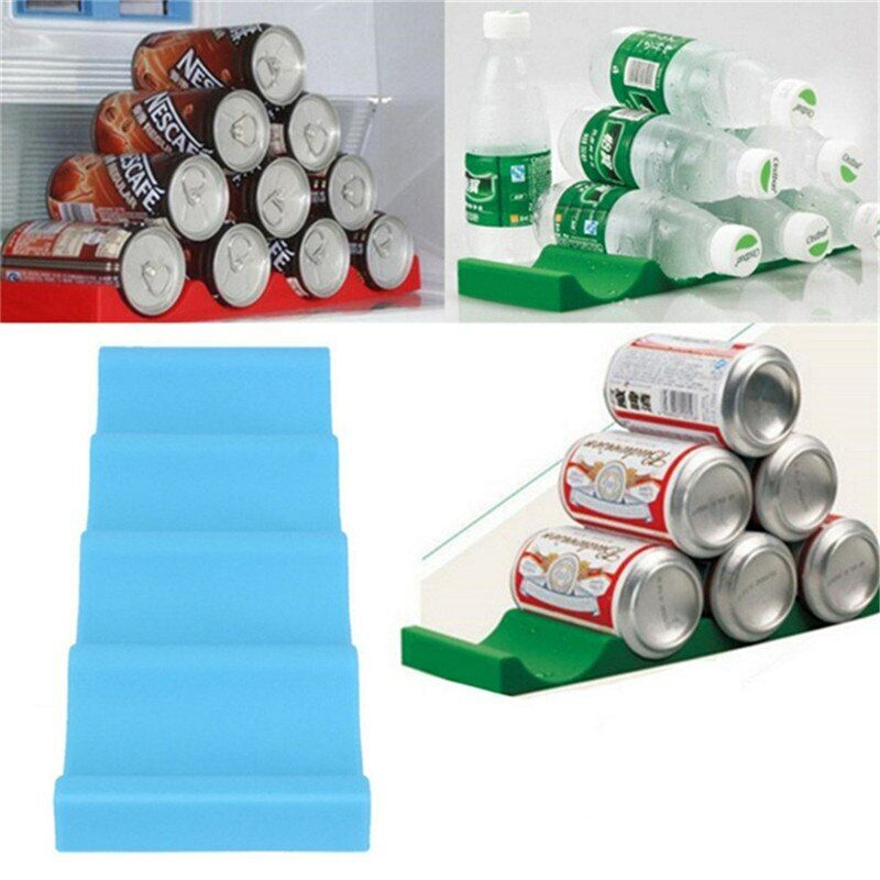 Tidy Tool Organizer Holder Refrigerator Bottle Pad Can Beer Wine Rack Mat Stack