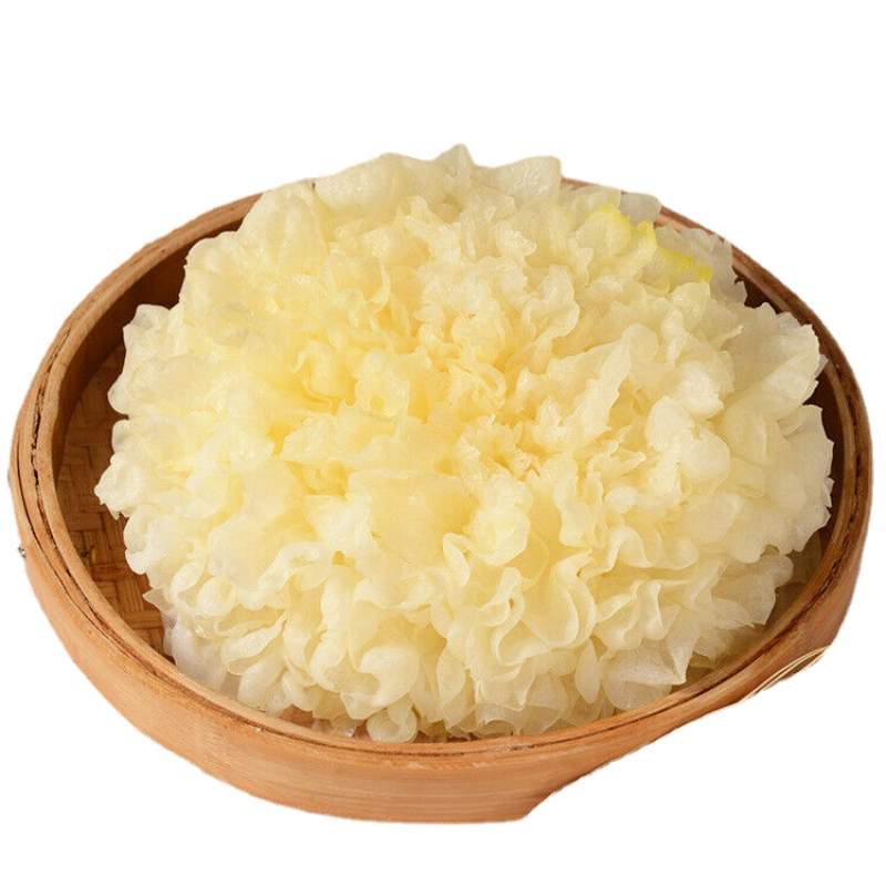 250g/8.8oz Dried White Fungus Snow Fungus Natural White Fungus Secondary image