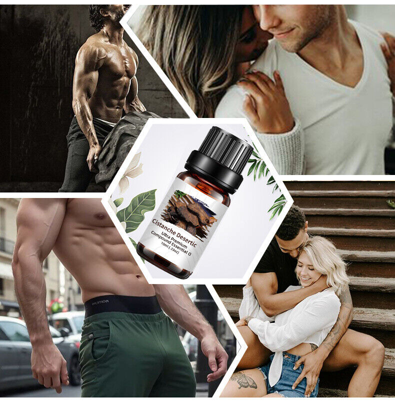 10ml Cistanche Deserticola Men's Health Care Massage Oil, Herbal Essential Oil