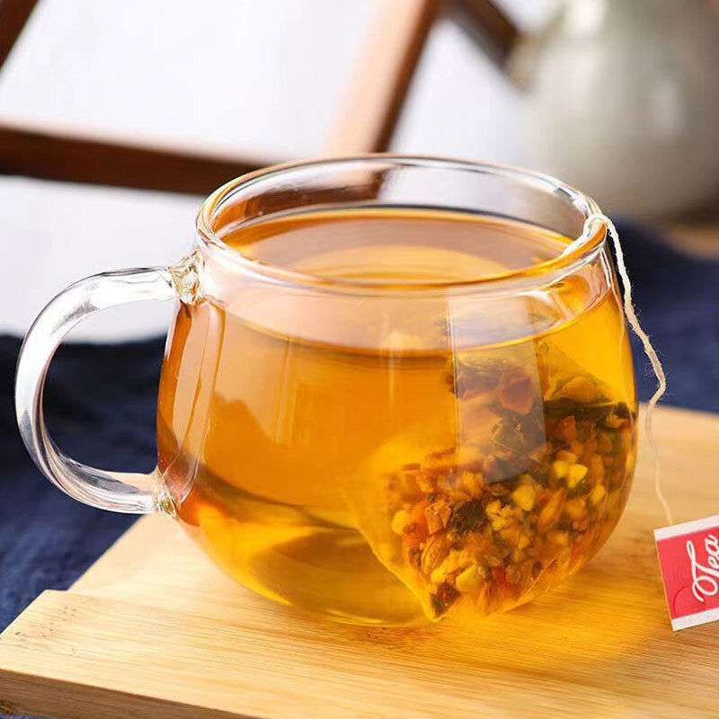 Oil Control Tea with Cassia Seed, Winter Melon, Lotus Leaf & Hawthorn Triangular Secondary image