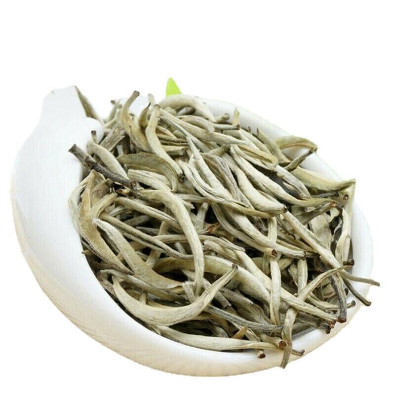 HelloYoung 100g Organic Loose Leaf White Tea Anti-old Food Healthy Drink Silver Needle Tea Main image