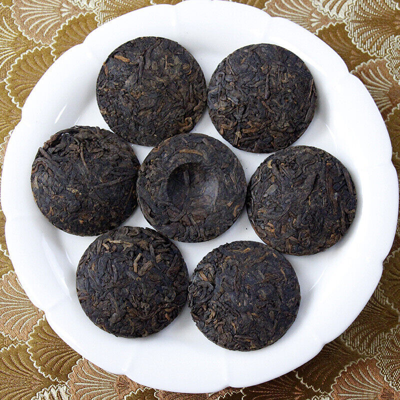 Iceland Mellow Jade Cake Bulk Yunnan Pu'er Tea Ancient Tree Ripe Tea Aged Tea.