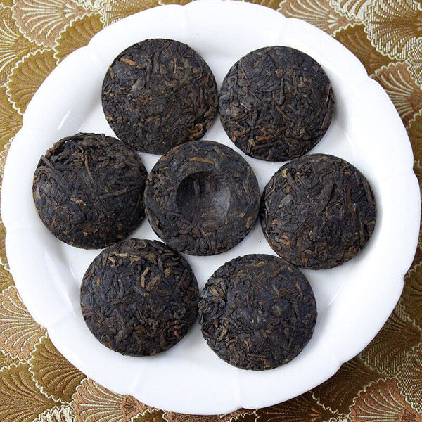 Iceland Mellow Jade Cake Bulk Yunnan Pu'er Tea Ancient Tree Ripe Tea Aged Tea.