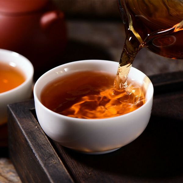 HelloYoung Yunnan Sun Dried Ancient Arbor Tree Tea 357g Dianhong Dian Hong Black Tea Cake