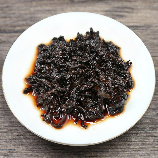 2021 Yunnan MengHai Ripe Puerh Tea Exclusive Item Chinese Shu Puer Tea357g