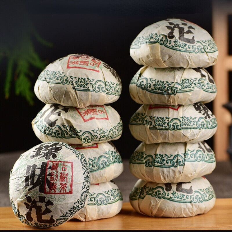 Natürlicher Roher Pu'er Tuocha Menghai High Mountain Pu-erh Grüner Tee 500g