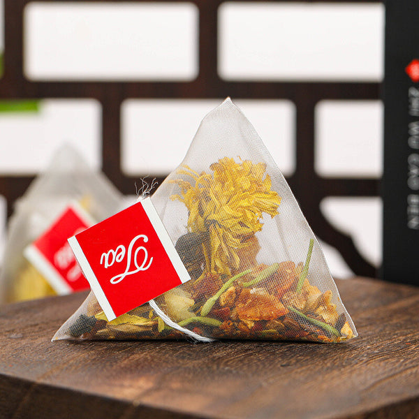 Chrysanthemum, Wolfberry & Cassia Tea 12 Flavours Triangle Packs