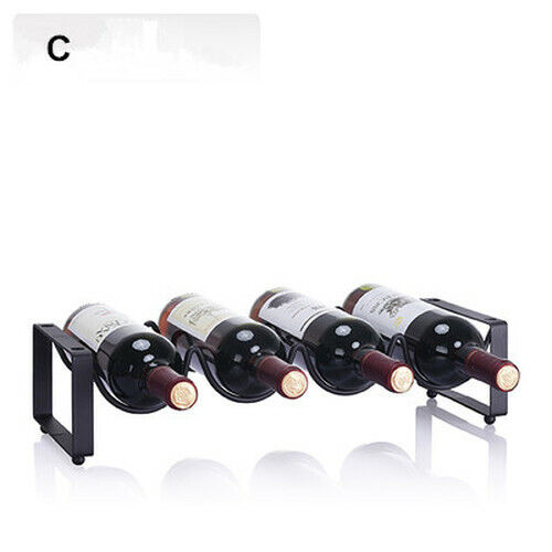 Wine Bottle Wine Cabinet Superposition Wine Rack Metal Iron Rack Display Shelf