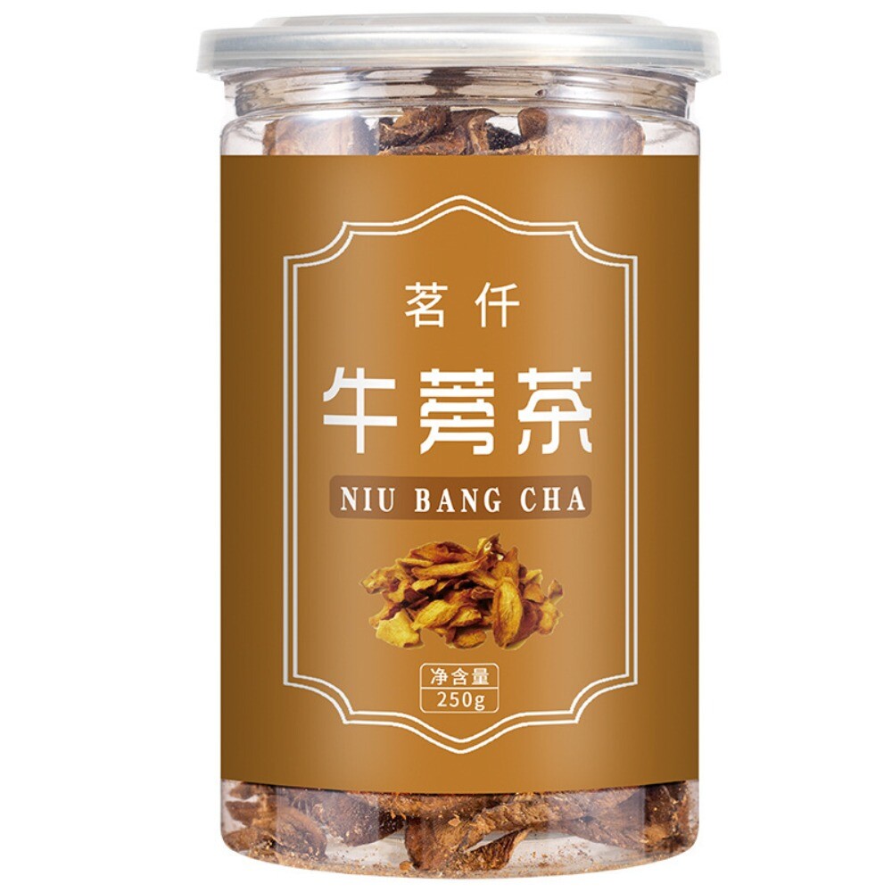 Ginseng Burdock Root Herbal Tea Sliced Cut Jar Natural Blend Main image