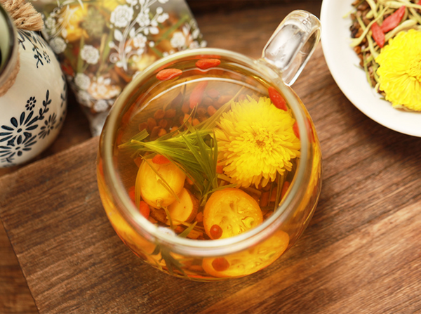 HelloYoung 150g Chrysanthemum cassia seed tea honeysuckle wolfberry kumquat licorice tea
