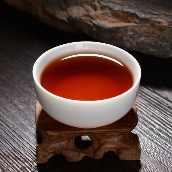 HelloYoung Yunnan Big Leaf Puerh Tea Cake Pu'er Ripe Tea 357g Top-Grade Chinese Dark Tea