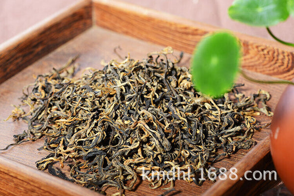 HelloYoung Yunnan 500g Black Tea One Bud One Leaf Dian Hong Loose Tea Healthy Drink