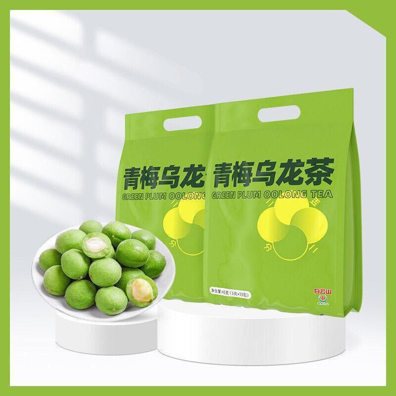 Summer Cold Brew Tea Flower and Fruit Tea Green Plum Oolong Tea Health Tea