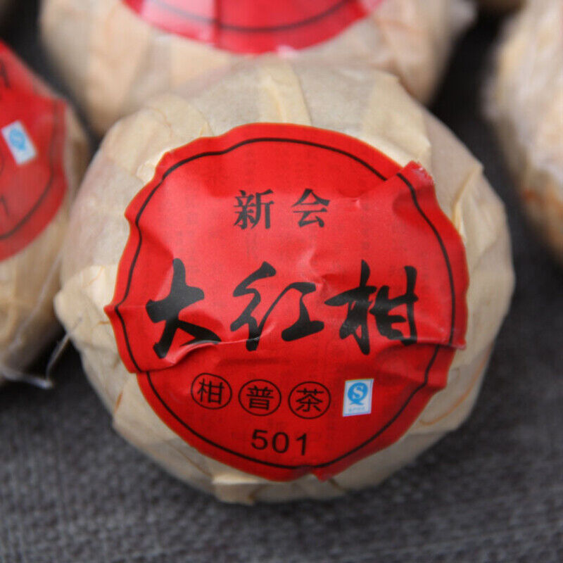 HelloYoung Tangerine Pu'er Tea Menghai Black Tea Natural Big Red Mandarin Pu-Erh Tea 500g