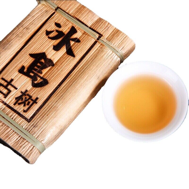 HelloYoung Spring Tea Slimming Green Tea 200g Top Pu-Erh Raw Tea Brick Bamboo Shoot Shell