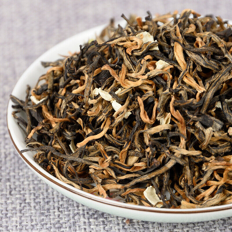 HelloYoung Yunnan Tea Jasmine Dian Hong Tea Jasmine Mao Feng Dian Hong Tea 100g 3.5 Oz Main image