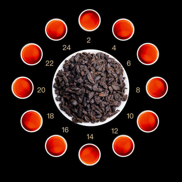 Yunnan Ancient Tree Puerh Crushed Silver Ripe Tea Glutinous Rice Fragrance 500g