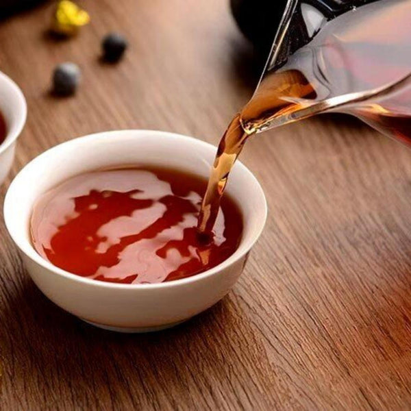 Yunnan Aged Natural Organic Certified Pu erh Ripe Tea Cream Pu erh Ripe Tea