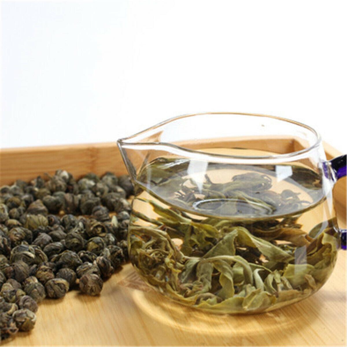 JinJunmei Tee Premium King Grade Jasmine Dragon Pearl Chinese Grüner Tee Main image