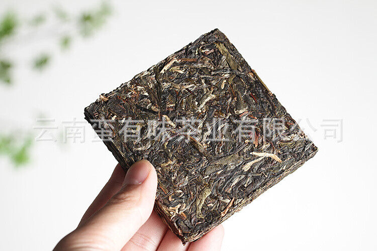 HelloYoung 100g Yunnan Pu'er Tea Pu'er Square Brick Raw Tea Organic Healthy Tea