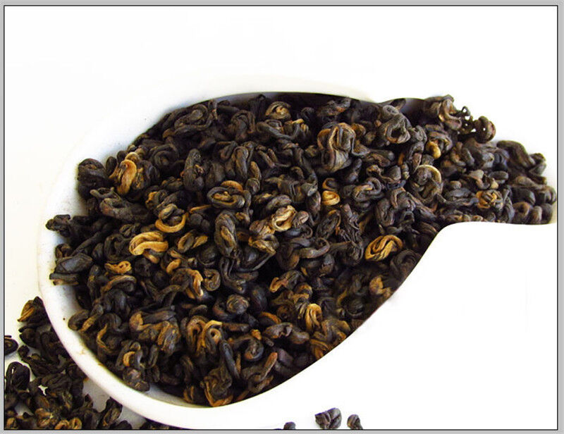 HelloYoung 200g Curled Dian Hong Tea Organic Healthy Drink Yunnan Dian Hong Tea Black Tea