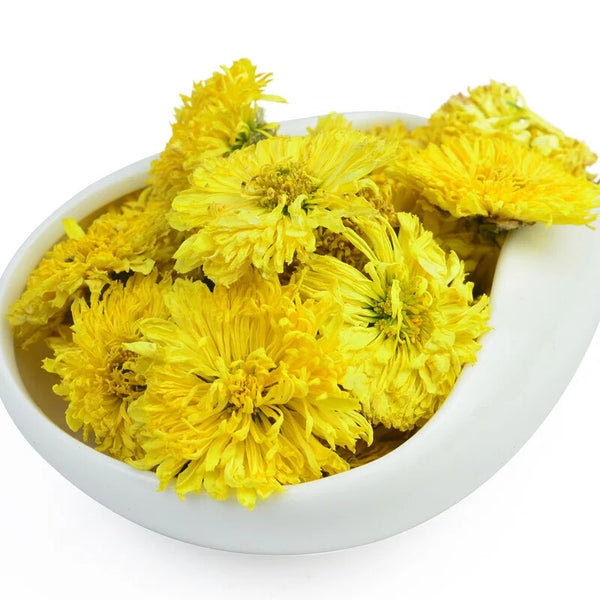 High Grade Yellow Chrysanthemum Flower Tea Xiao Huang Ju Chinese Herbal Tea
