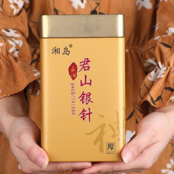 150g Yellow Tea Yueyang Junshan Silver Needle Whole Buds Canned Bulk Tea