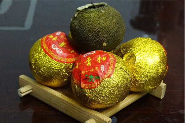Premium Fruity Citrus Xinhui Small Green Citrus Peel Tea Puerh Tea 500h