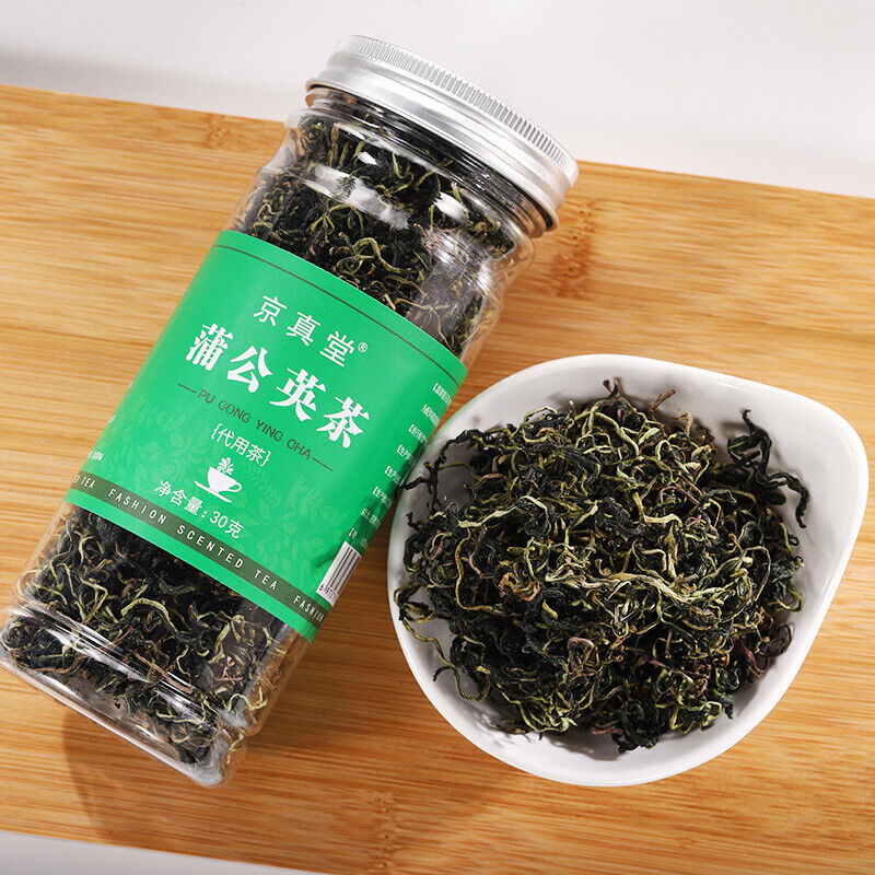 Dandelion Tea in Bottle and Tin Herbal Tea for Detox Main image