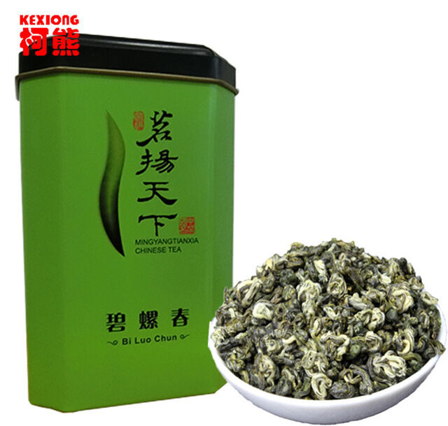 HelloYoung Dong ting Biluochun Top Fragrant Spring Canned green biluochun spring tea 150g Main image