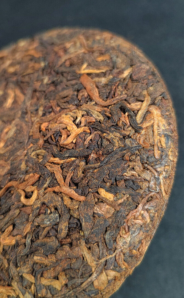 HelloYoung Pu'er Tea 100g Small Cakes Yiwu Pu'er Raw Tea Banzhang Ripe Tea Cake Yunnan Tea