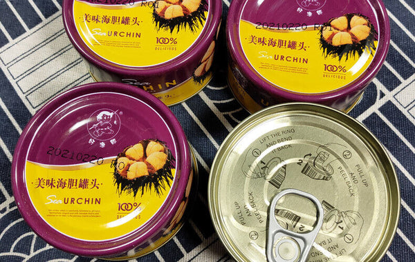 Ready-to-Eat Canned Sea Urchin (120g) – Perfect for Delicious Sashimi Dishes